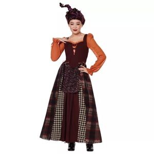 Spirit Halloween Hocus Pocus Mary Sanderson Costume Girls Teen Large 12/14